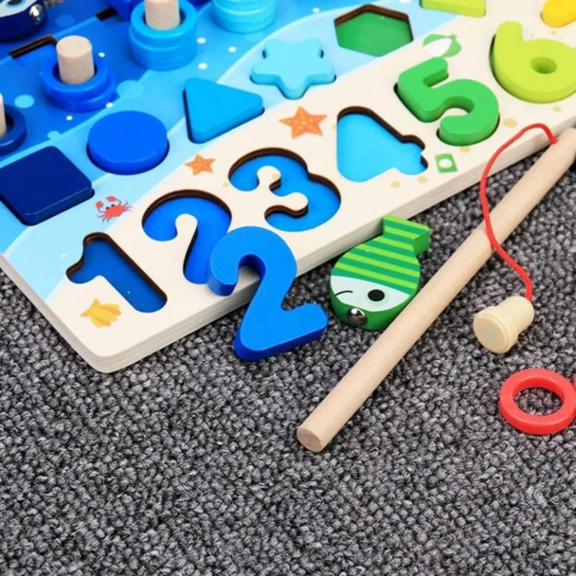 Wooden Counting & Sorting Board