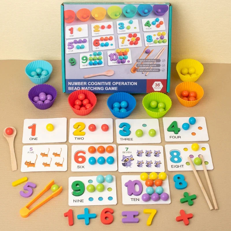 Montessori Math Learning Card