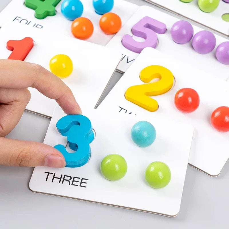 Montessori Math Learning Card