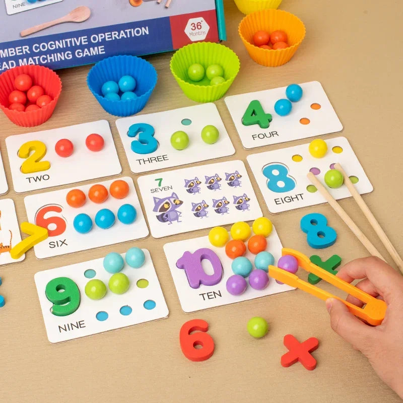 Montessori Math Learning Card