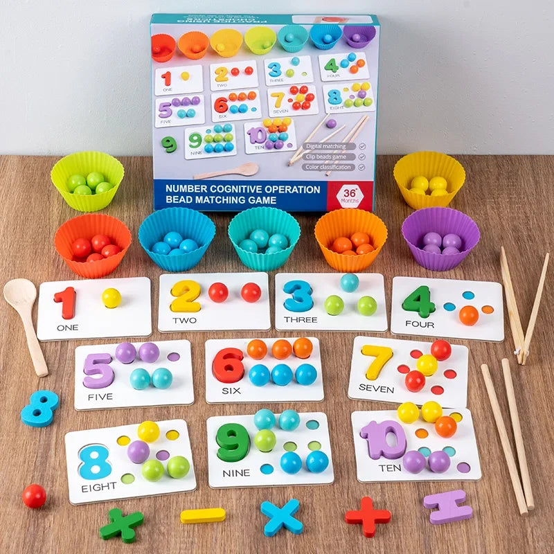 Montessori Math Learning Card