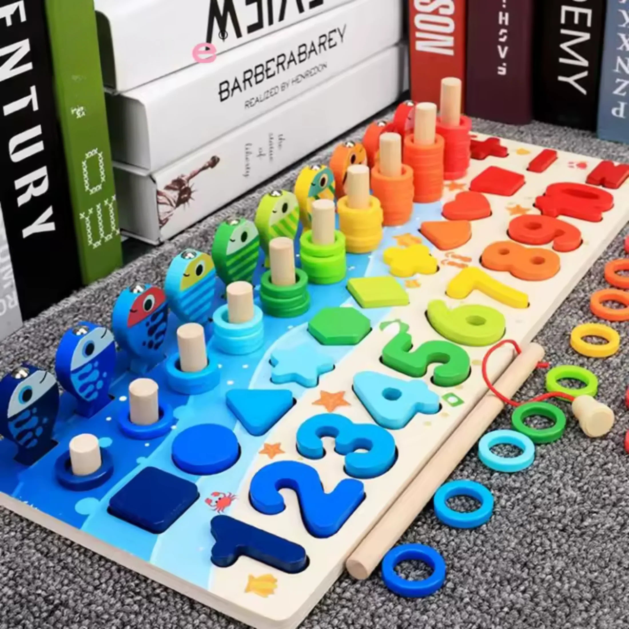Wooden Counting & Sorting Board